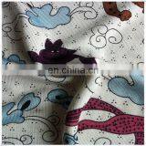 100%silk Jersey Fabric With Printing Style for Baby Suit Underwear thumbnail-1