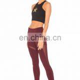 Latest Fashion Women Workout Clothes Hot Sexy See-through Yoga Pants Leggings Mesh thumbnail-4