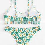 Custom Made Calico Print Cami Bikini Set thumbnail-2