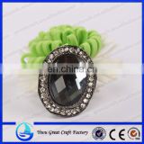 Black diamond oval metal coat buttons