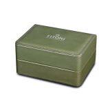 Best Selling Green PU Leather Watch Box Custom Logo Leatherette Watch Box With Factory Factory Price thumbnail-2