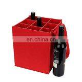 Durable Felt Tote Bag Wine Bottle Bag With Handle thumbnail-6