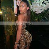Summer Lady Women Casual Sexy Animal Print Leopard Club Wear Dresses thumbnail-6