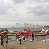 Large Blow Up Water Amusement Park Inflatable Floating Water Park On Lake For Sale thumbnail-6