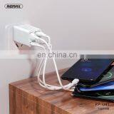 REMAX Micro Usb Adapter Fast Charging Dual USB Adapter Data Cable & Charger thumbnail-4