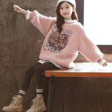 Girls' Sweater With Cashmere Wool Coat thumbnail-4