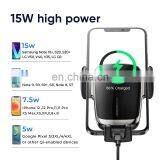 Joyroom ZS248 FCC CE ROHS QI 15W Wireless Fast Charging Automatic Sensor Car Phone Holder thumbnail-7