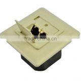 Outlet With Dual STP Cat5e Jack With Double Port thumbnail-3