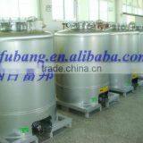 Stainless steel fuel diesel storage tanks containers with polyurethane foam Insulating layer