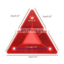 2Pcs Rear Light Car Reflector Truck Trailer Fire Triangle Reflector Car Safty Warning Board thumbnail-3