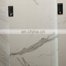 800x800mm White and Black Elegant Design Simple Style Hot Sale Marble Grain Polished Floor Tile thumbnail-2