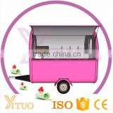 With Different Colors Mobile Ice Cream Cart For Sale