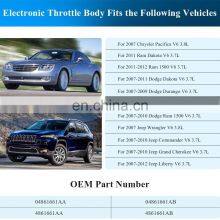 Electronic Throttle Body Assembly for Jeep Dodge Ram Chrysler Grand Cherokee Liberty OEM 04861661AB 04861661AA thumbnail-3