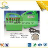 10W USB Function photovoltaic cell poly crystalline silicon solar home lighting system