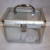 2014 Aluminum Acryl Case ,transparence CD Case ,gift Case With Size 320*190*200MM thumbnail-1