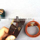 Personality High Feshion Genuine Leather Crocodile Parttern Crack Vintage Retro Style Hand Make Bracelet for Mens thumbnail-6