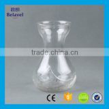 Wholesale glass vase cheap clear glass flower vase