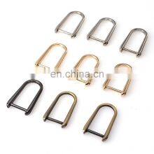 Bag Accessories Horseshoe Metal Removable Buckle Alloy Detachable Screws Opened D Ring thumbnail-5