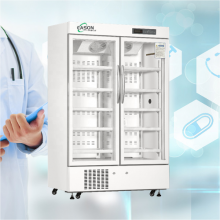 Laboratory 2 to 8 degree refrigerator Cabinet drugstore refrigeration vaccine low temperature vertical freezer