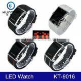 2014 Promotional Popular Fashion Rubber Men's LED Watches for Students thumbnail-2