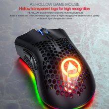 New Product Ideas A3 RGB Wireless Mouse Rechargeable Keys Are Silent Vertical Mouse 2.4ghz Wireless Optical Mice thumbnail-4