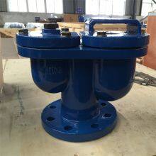 Automatic Air Vent Valve Double Orifice Cast Steel DI QT450 DN50 PN16 PN25 Screwed Single Sewage Pipe Air Release Exhaust Valve thumbnail-5