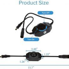144W Max Load Dimmer Switch Knob Led DC12-24V Single Color Lighting Strip Cob SMD Rotary Controller thumbnail-5