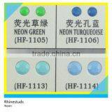 Neon Iron on Octagon Neon Purple Round Flatback Ss10 3mm 300 Gross Package thumbnail-3