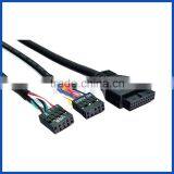 New 3.5" Floppy Bay Internal 9Pin to 2 Port USB 2.0 HUB and HD Audio 3.5-in PC Floppy Front Panel thumbnail-2