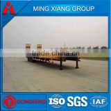60T 3 axles lowbed semi trailer for sales