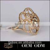 Forever Love Silver Couple Rings Wedding Band Love Promise Rings Floor Boxing Ring thumbnail-3