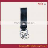 2015 Cheap Promotional Gift Customized Made House Metal Genuine Leather Keychain thumbnail-3