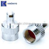 KRONYO Tubeless Car Tire Valve Cap Metal Tyre Valve Cap