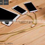 HOCO UPL12 3 IN 1 Cable Metal TPE 3 IN 1 Cable For Iphone/Micro Phone/Type c Device thumbnail-5