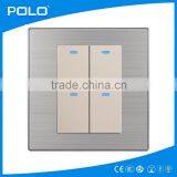 Hot First Rate Low Carbon 4 Gang 2 Way Switch