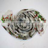 Yiwu Market Silk Scarf Fashion Women Spring Summer Silk Scarf Quality Choice thumbnail-3