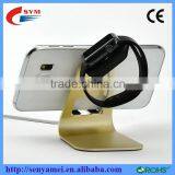 for Apple Watch Stand 2 in 1 Metal Charger Holder 3 Colors Option thumbnail-1