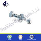 Hardware Supplies Standard Size Zinc Finished Bolts and Nuts