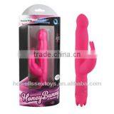 Sillicone 10 Mode Dildo Rabbit Vibrator Sex Toys thumbnail-2