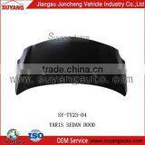 High Quality Car Engine Hood for Toyota Yaris 4D Sedan Auto Body Parts thumbnail-1