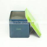 Fashionable Square-shape Tea Packing Tin Box