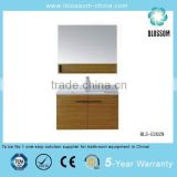 Hangzhou factory wholesale MDF europe bathroom cabinets vanities furniture