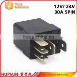 Factory Supply Violet Relay for Cars, 5pin 30A 12V Protective Auto Relay, Micro Auto Relay