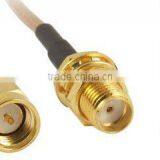 rf coaxial cable rg316 with sma male to sma female connector