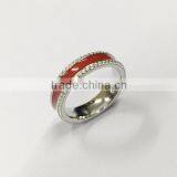 925 Sterling Silver Can be Colorful Enamel Ring thumbnail-2