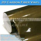 SINO CAR STICKER Glossy Black Car Wrap Film 2D Carbon Fiber Paper Roll thumbnail-2