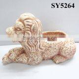 Cement Pots for Indoor Swan Shape Animal Flower Pots thumbnail-3