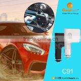 Family four USB port car charger in-car cigarette steadily charger for smartpone