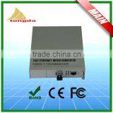 Made in China 10/100M 20KM Single Fiber Single Mode Fiber Media Converter thumbnail-1