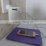 Universal Wall Charger With Battery Power Bank Travel Charger HY-UP015 AC Plug 100v to 240v thumbnail-1